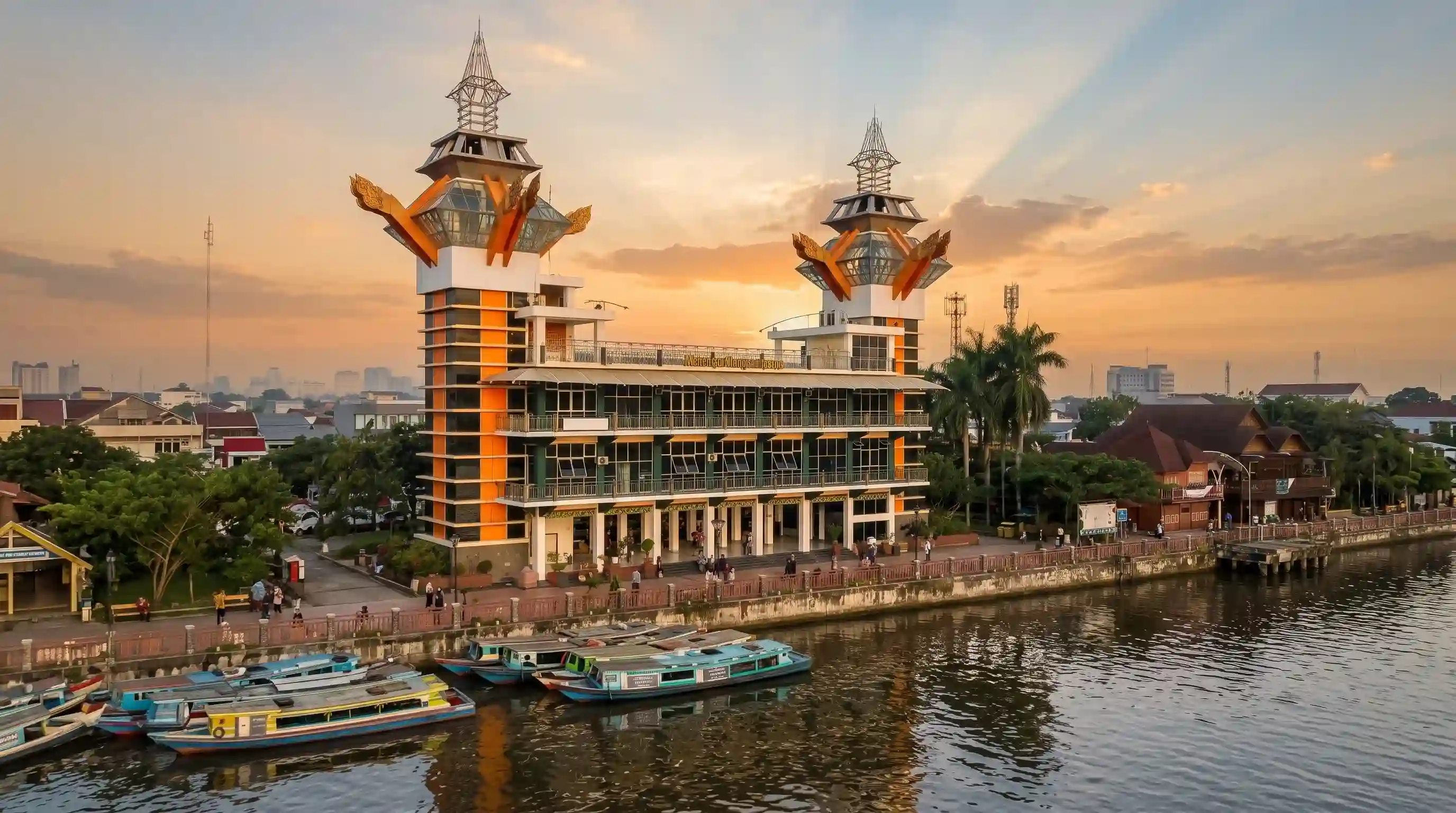Selamat Datang di Kota Seribu Sungai!