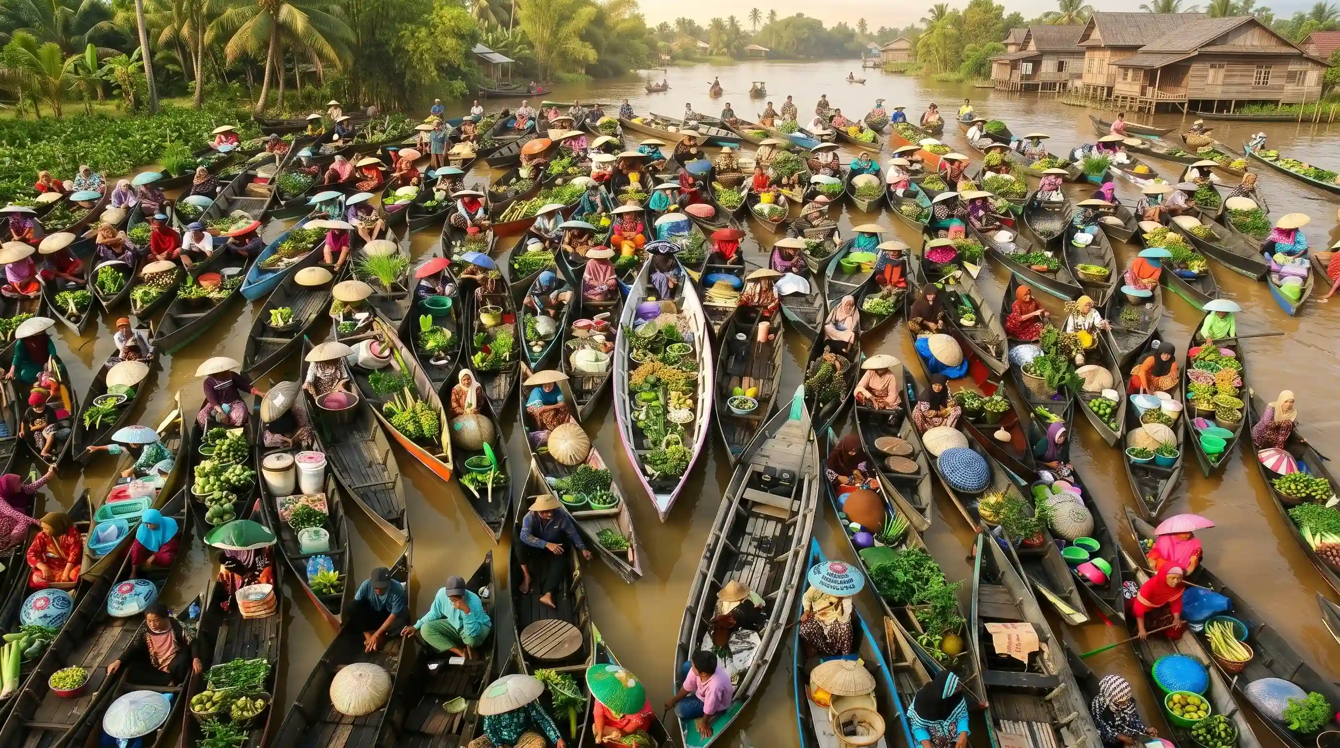 Eksotika Kehidupan di Atas Air